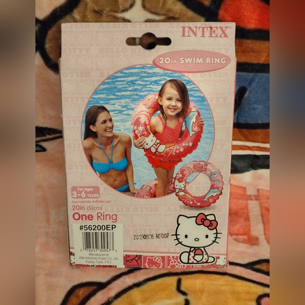 Hello Kitty 20 Inch Inflatable Swim Ring - Picture 4 of 4